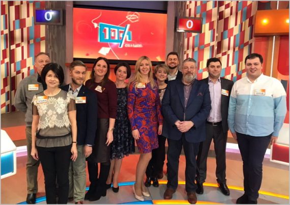 Нотариусы Московской области приняли участие в съёмках программы Сто к одному