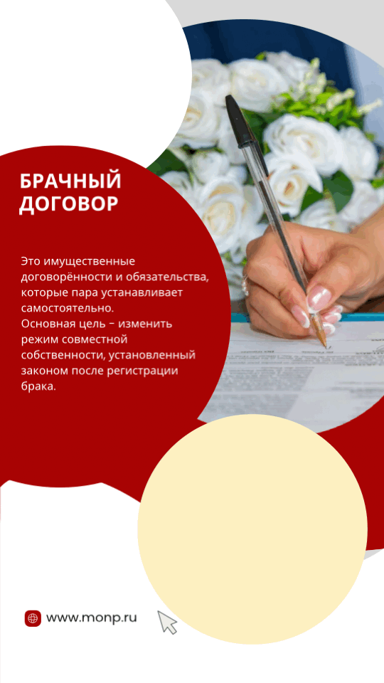Что такое брачный договор?