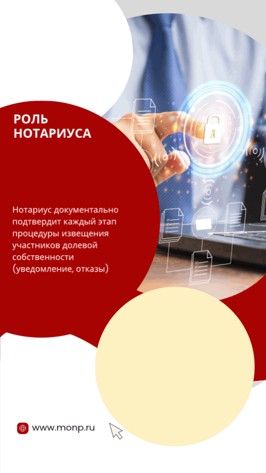 Роль нотариуса в процедуре извещения сособственников недвижимого имущества
