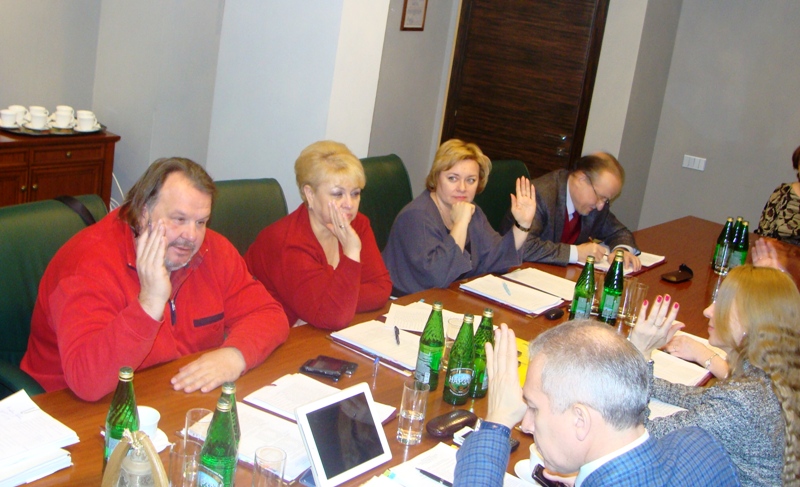Январское заседание Правления МоНП"
