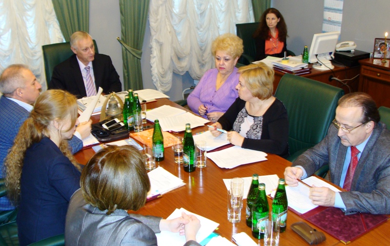 Февральское заседание Правления МоНП"