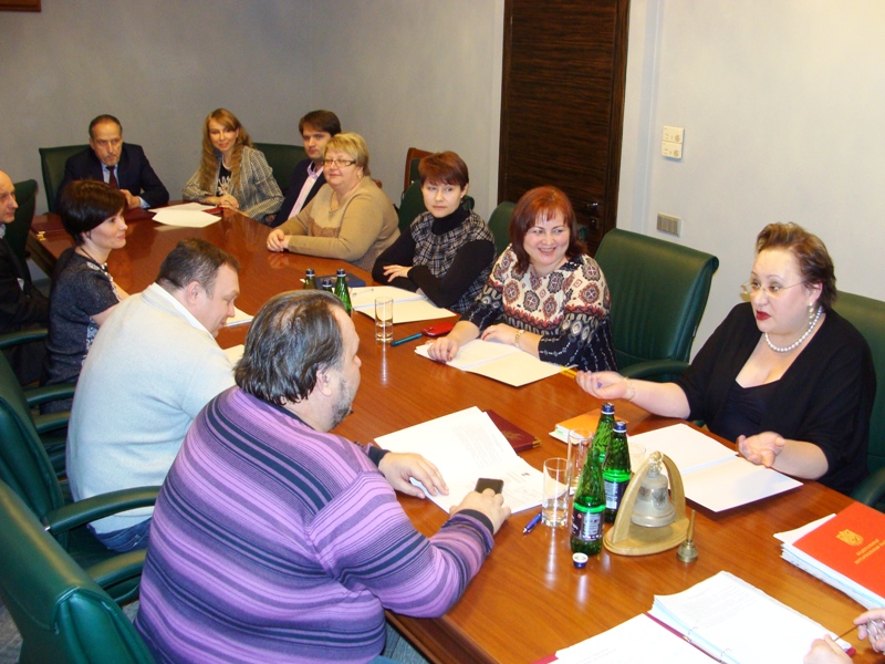Первое заседание Правления МоНП в обновлённом составе"