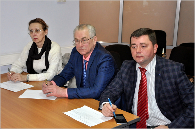 Совещание с руководителями стажировки"
