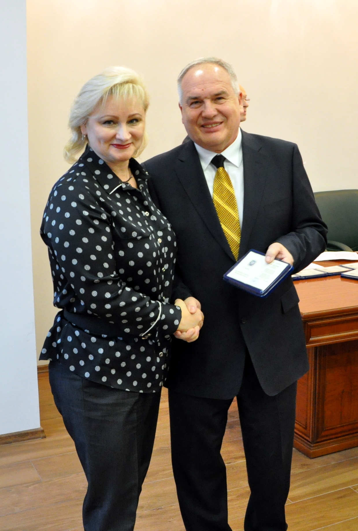 Награждение нотариусов"