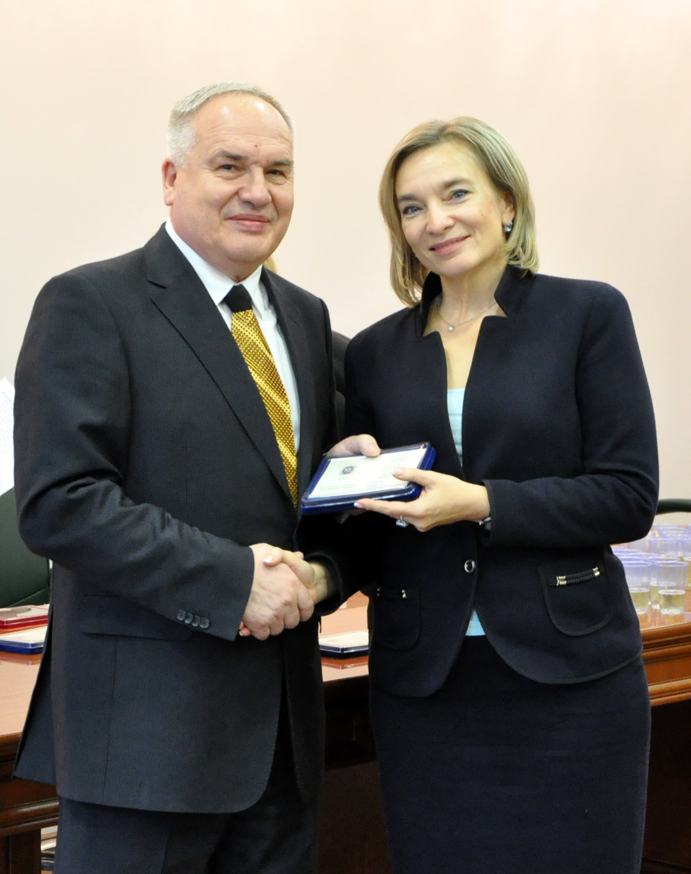 Награждение нотариусов"