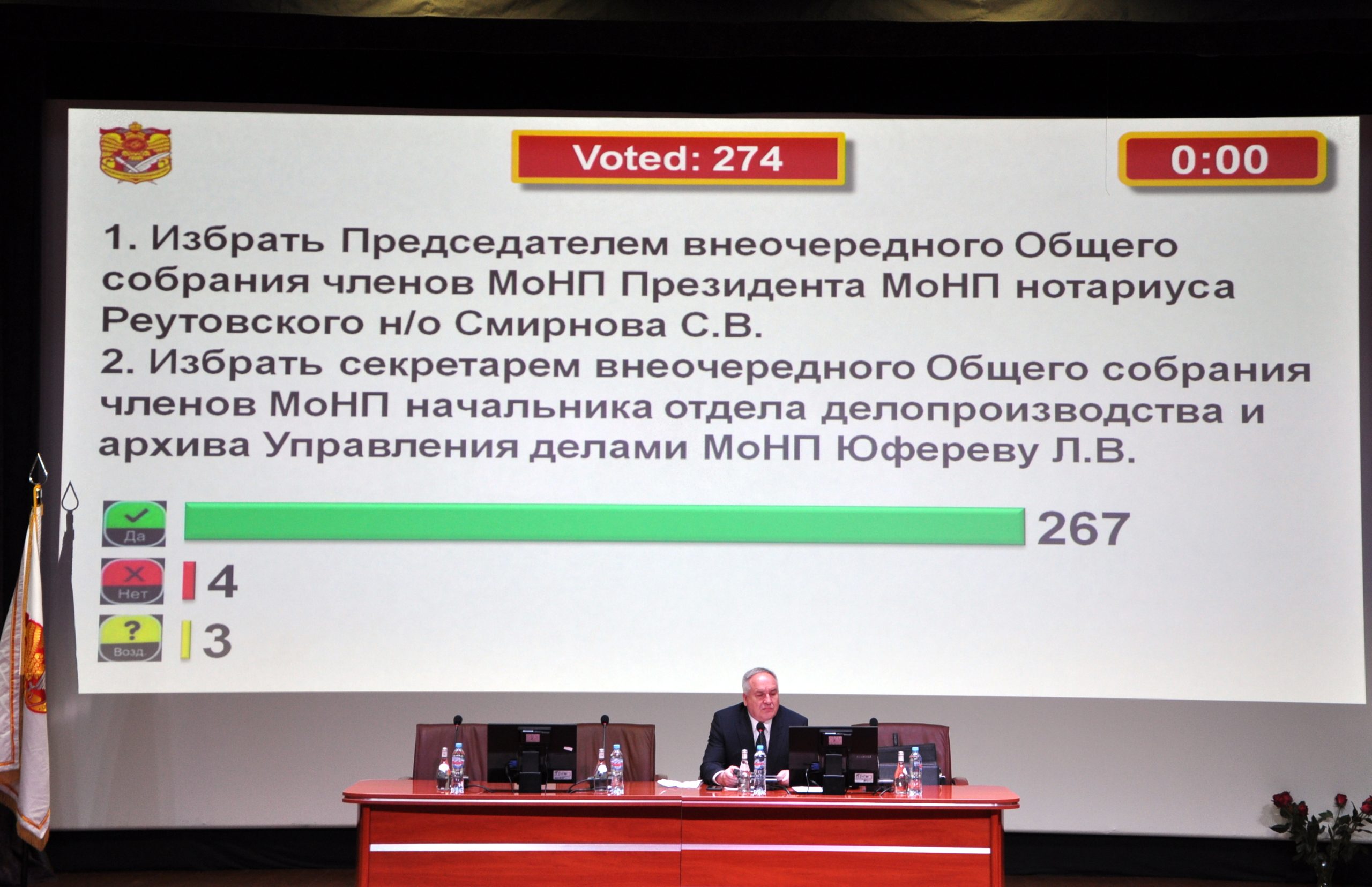 Внеочередное Общее собрание членов Ассоциации нотариусов «Московская областная Нотариальная Палата»"