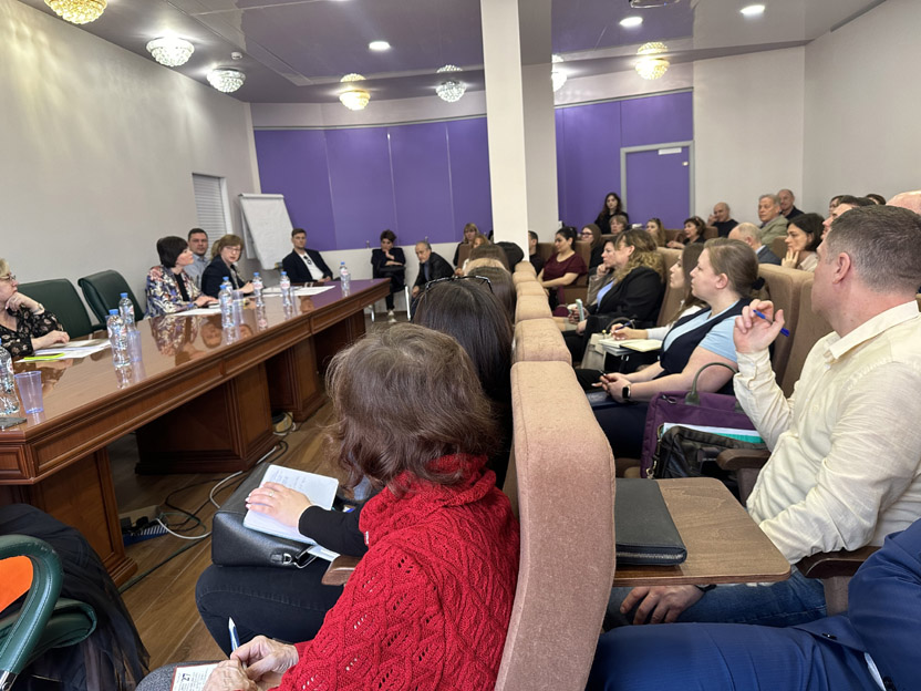 Собрание стажеров нового учебного года и их руководителей в Московской областной Нотариальной Палате"