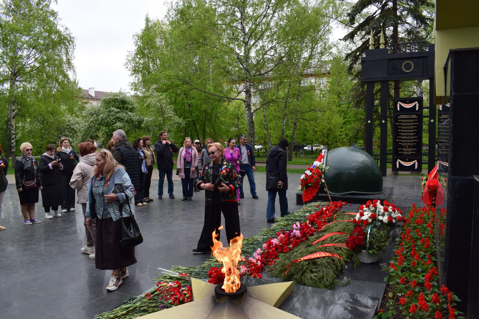 Акция памяти погибшим в Великой Отечественной Войне в Казани"