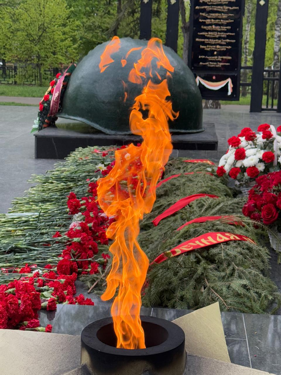 Акция памяти погибшим в Великой Отечественной Войне в Казани"