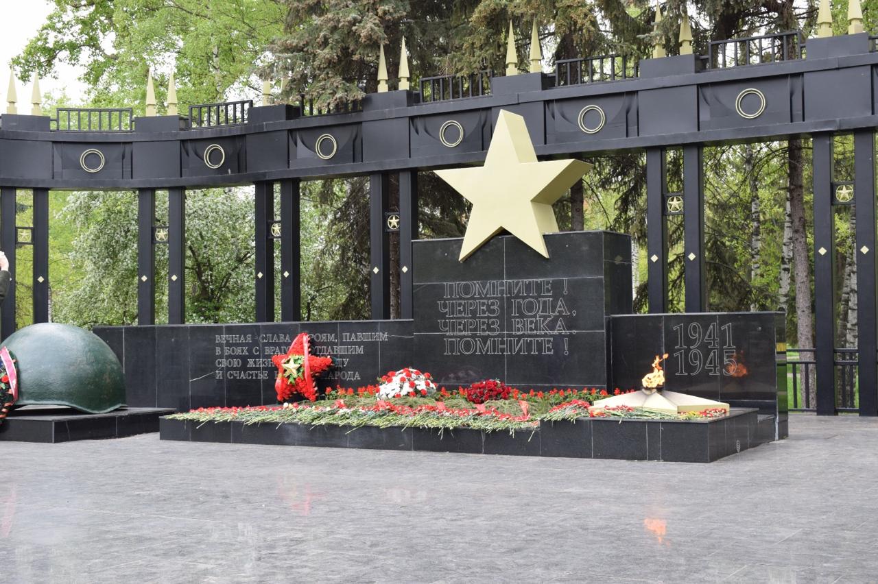 Акция памяти погибшим в Великой Отечественной Войне в Казани"