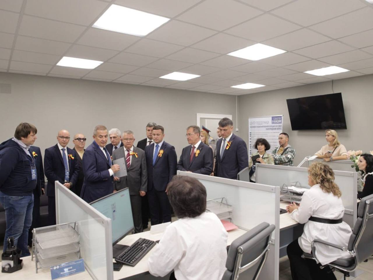 Открытие многофункционального центра «Дом СВО»"