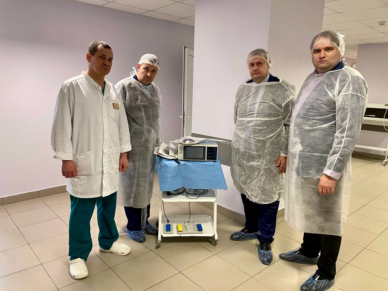 Благотворительная помощь для НМИЦ ВМТ им. А. А. Вишневского"