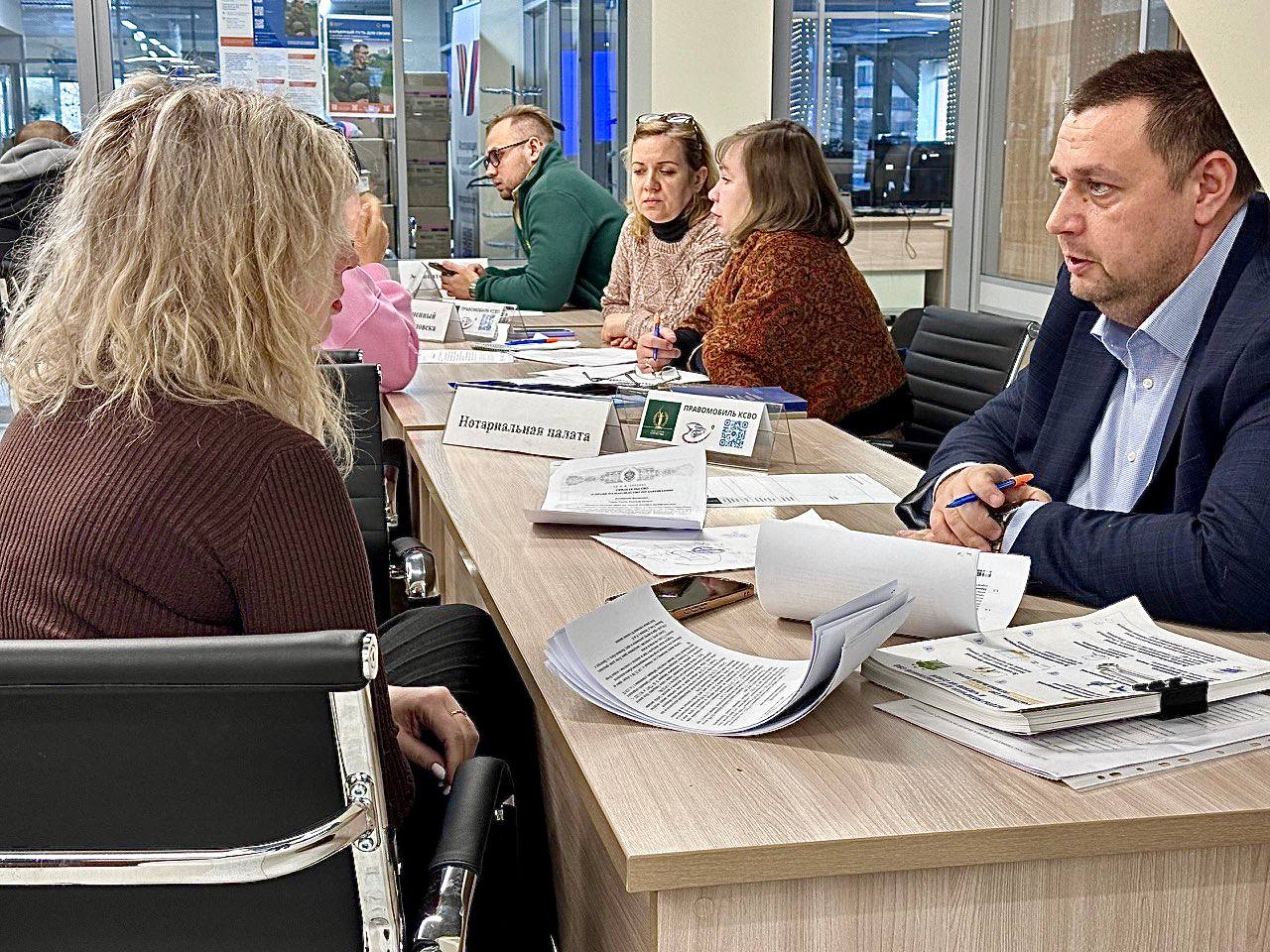 Правомобиль Комитета семей воинов Отечества в Красногорске "