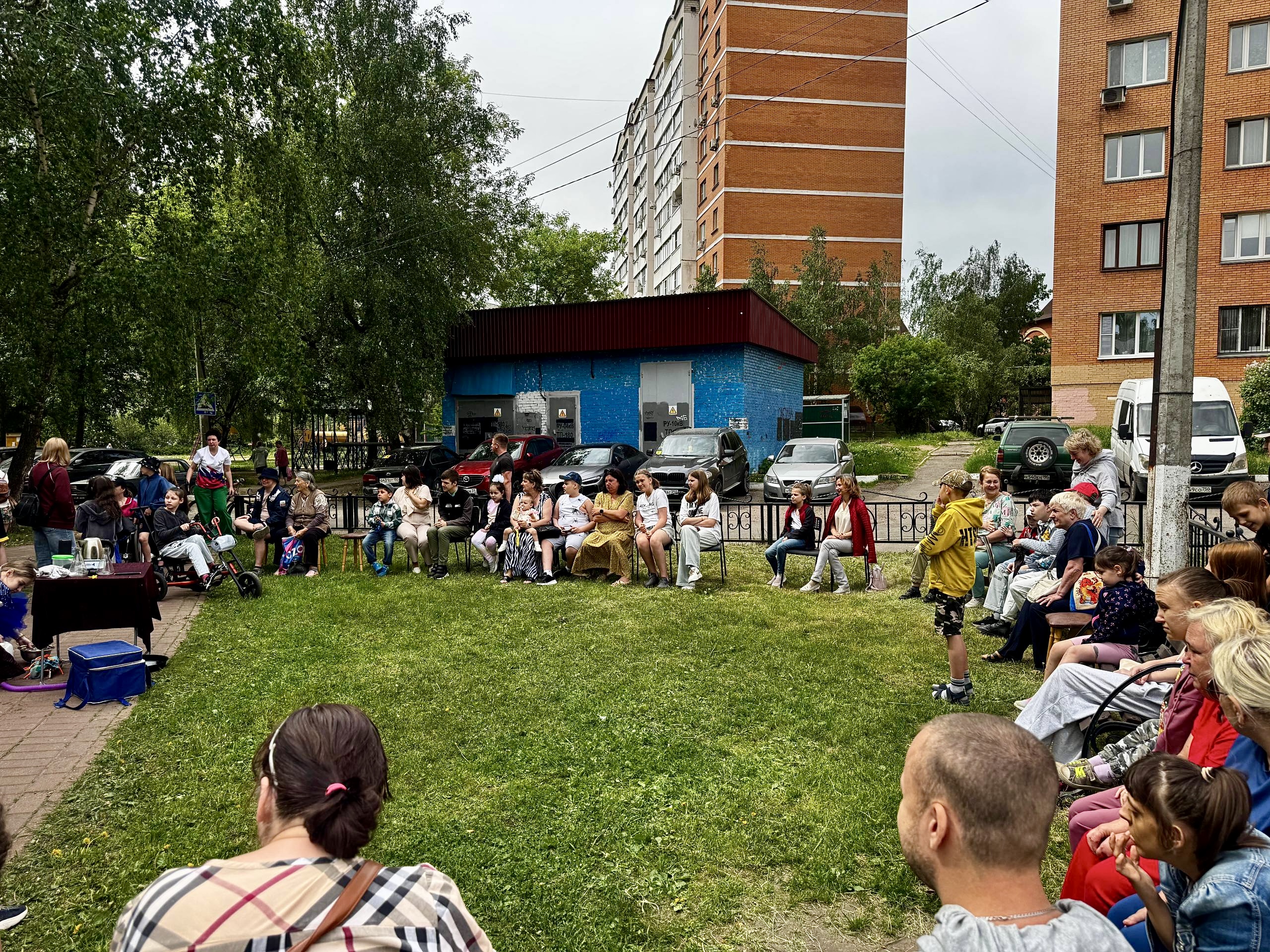 Праздник в честь Дня защиты детей в Раменском"