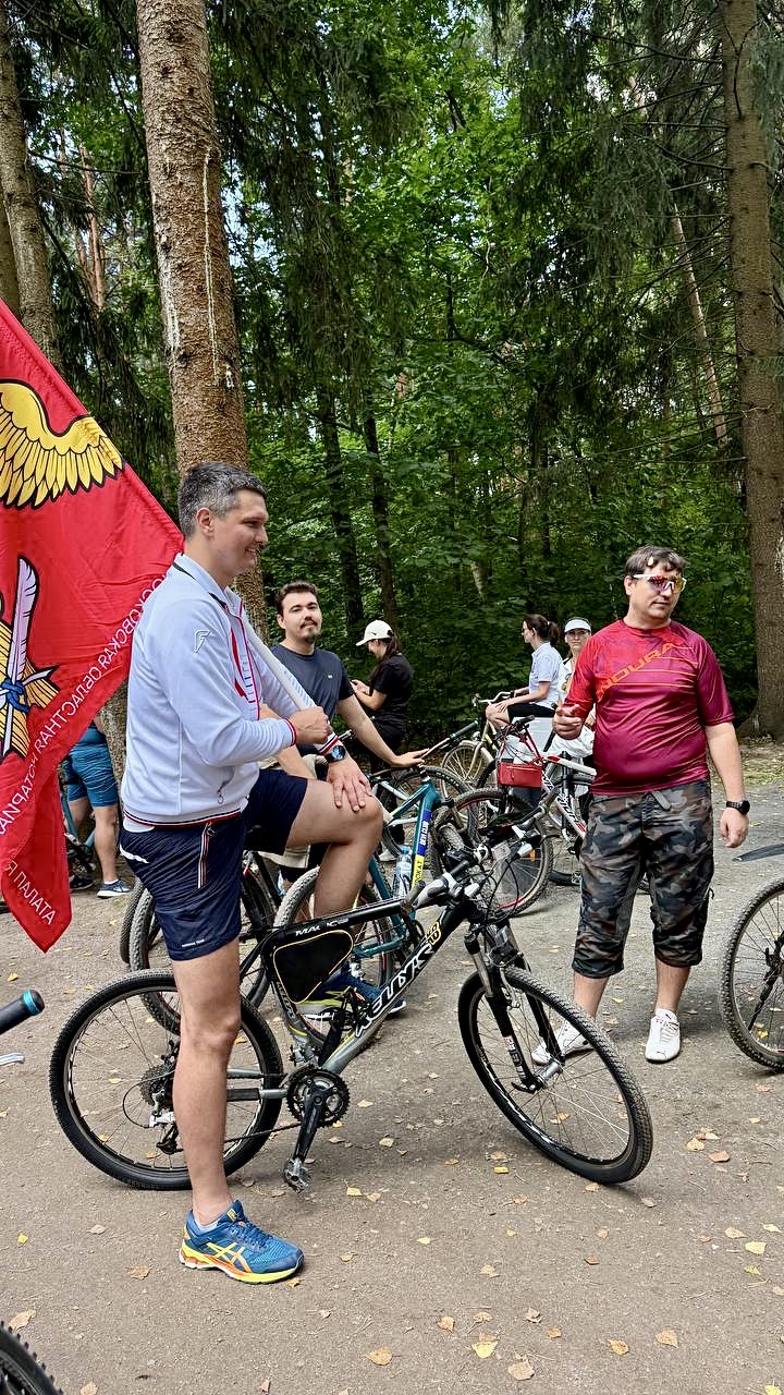 Пятый велопробег нотариусов Подмосковья"
